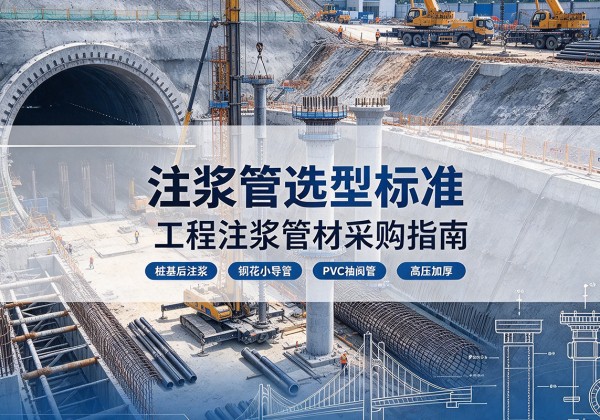 古塔注浆管选型标准